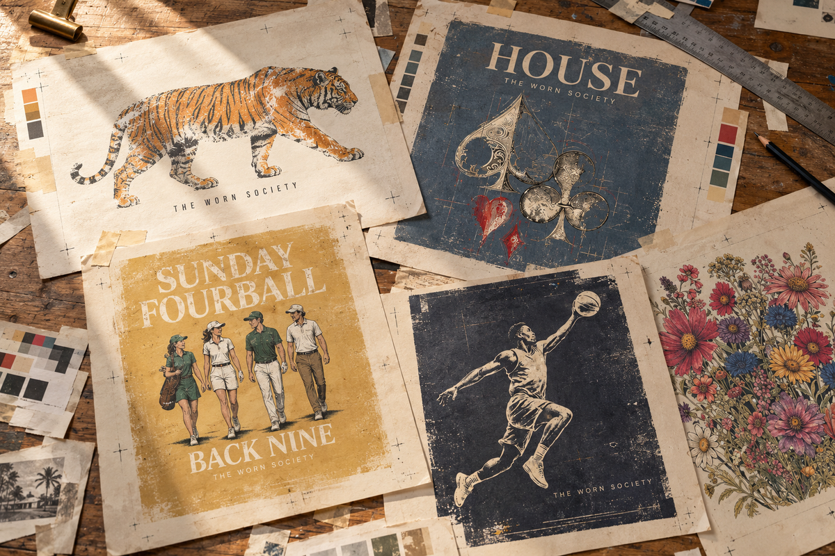 VINTAGE GRAPHIC TEES