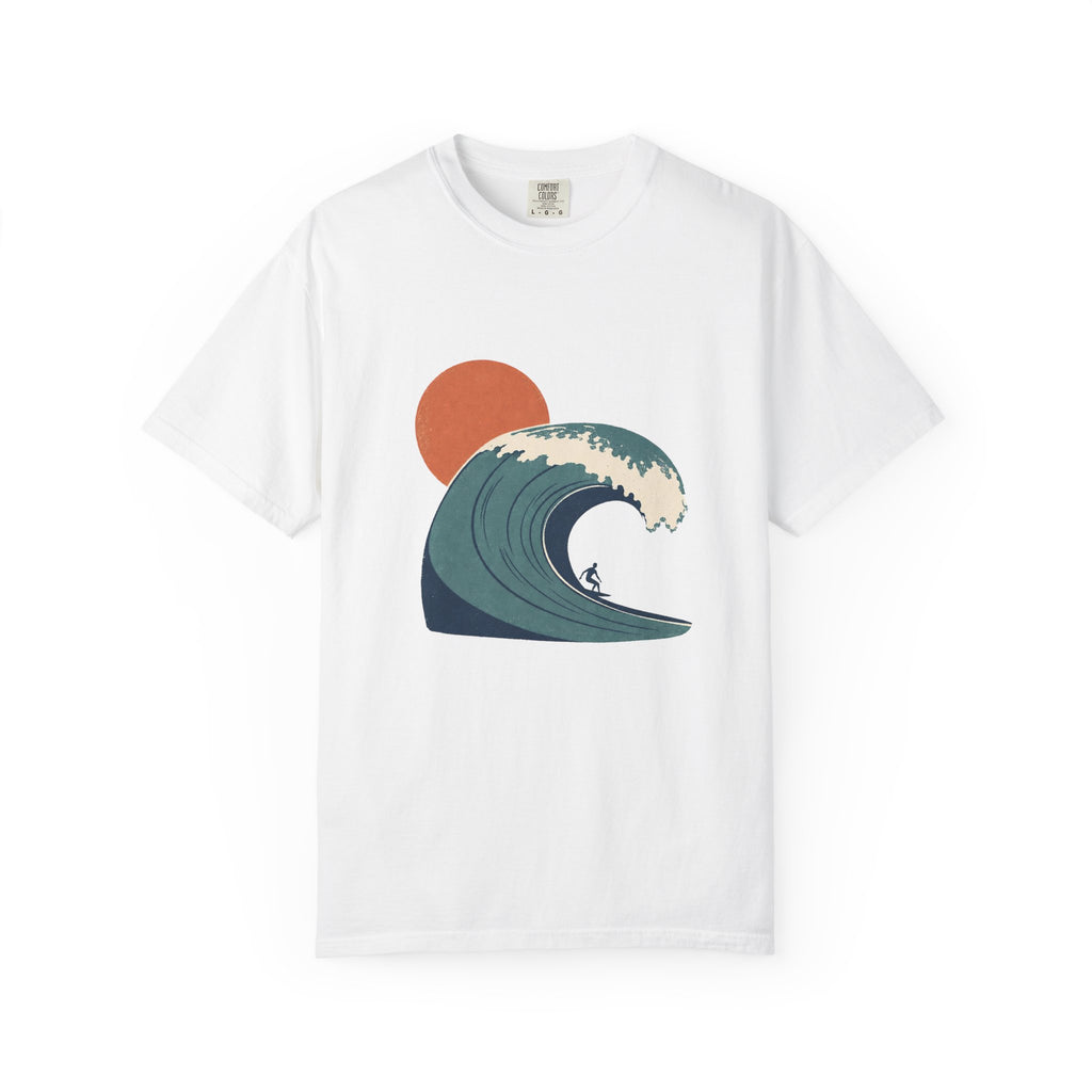 High Tide — Vintage Surf Wave Graphic Tee