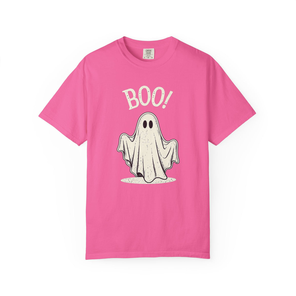 BOO! — Vintage Ghost Halloween Graphic Tee