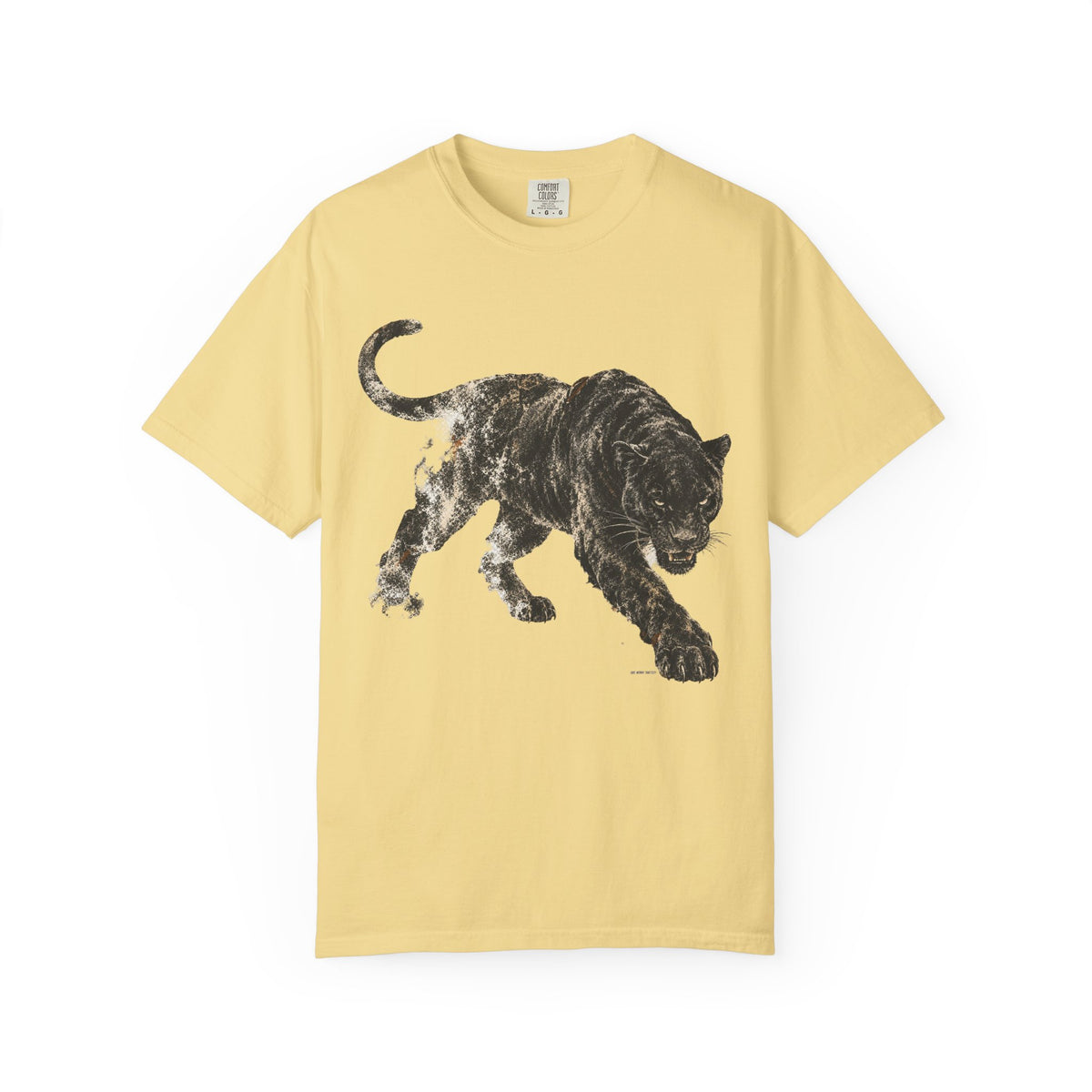 Black Panther — Vintage Wildlife Graphic Tee