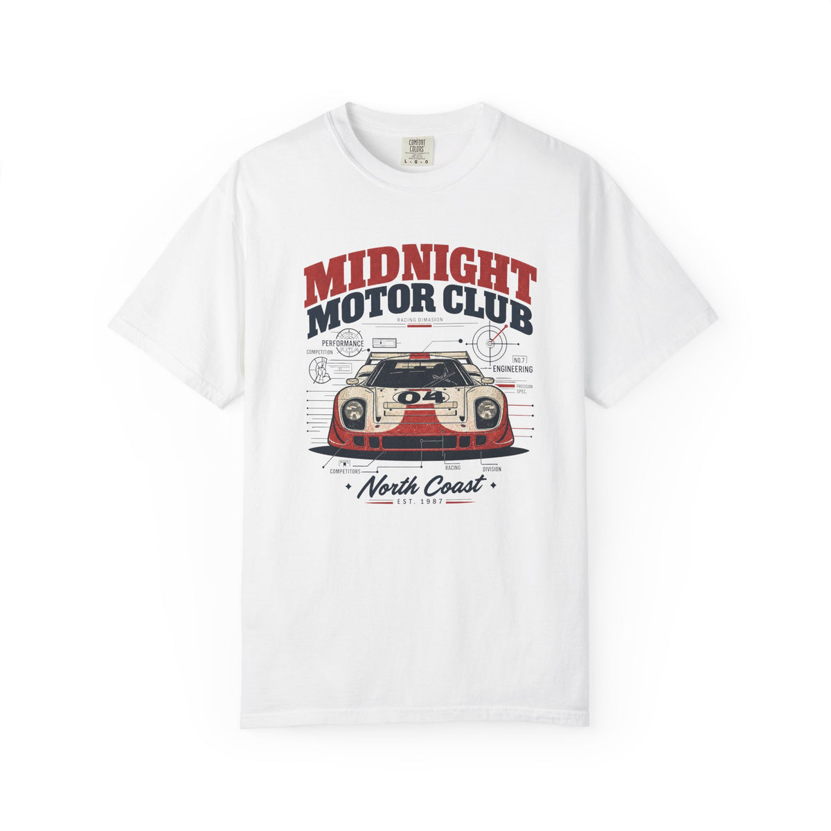 MIDNIGHT MOTOR CLUB — Vintage Motorsport Graphic Tee