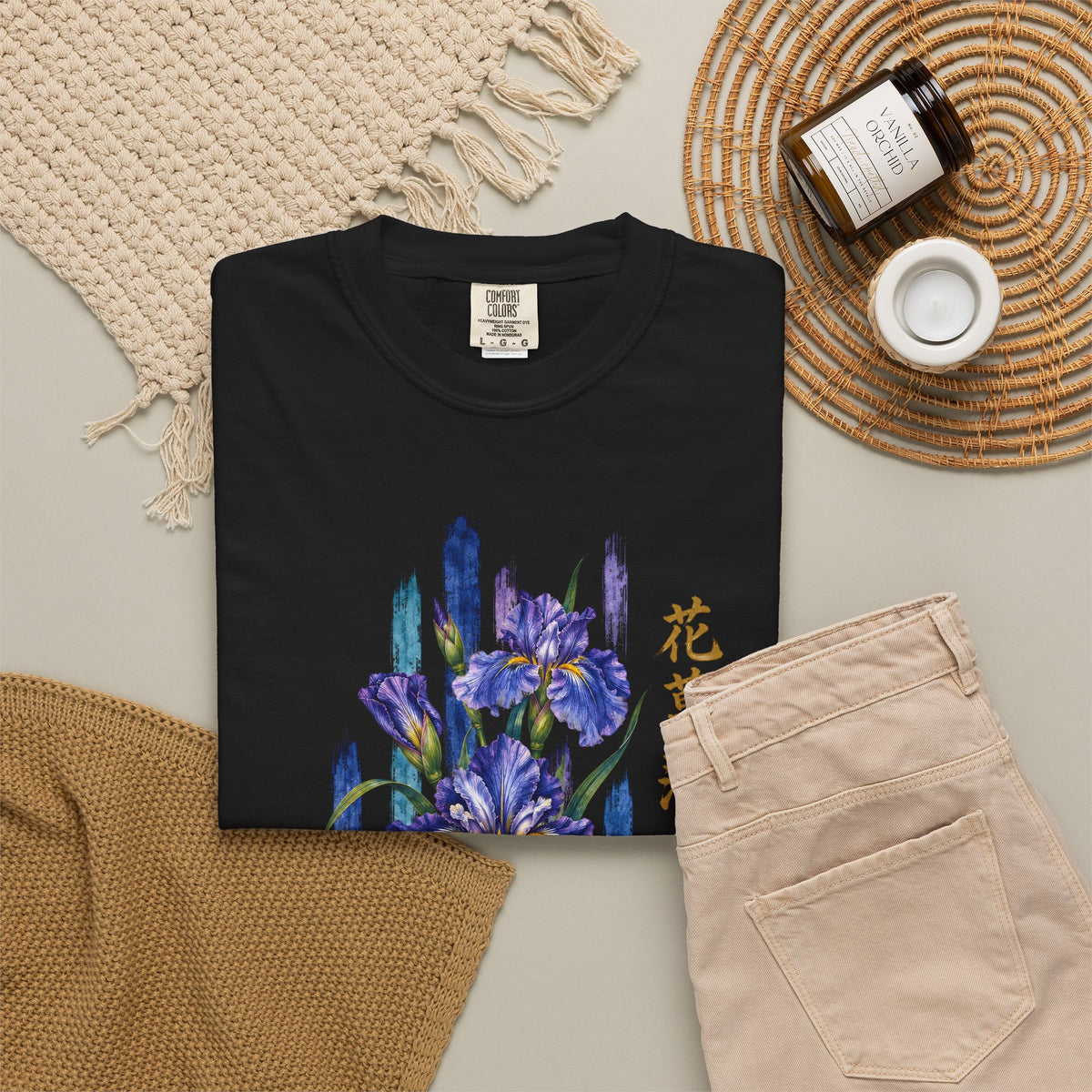 Japanese Iris — Botanical Graphic Tee
