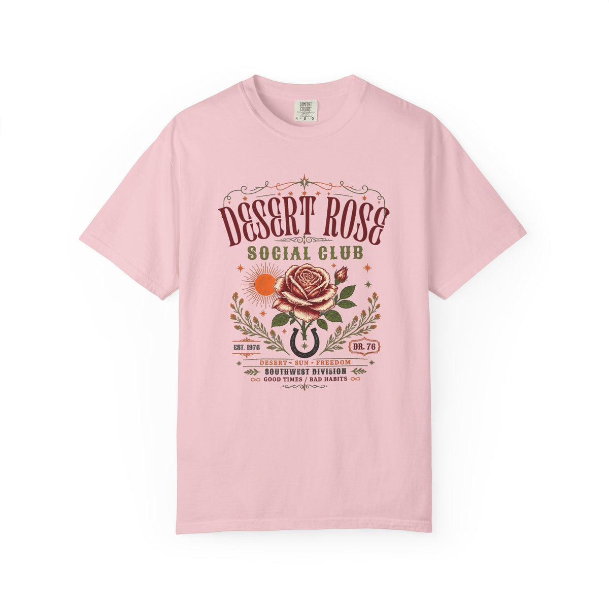 Desert Rose Social Club — Vintage Rose Graphic Tee