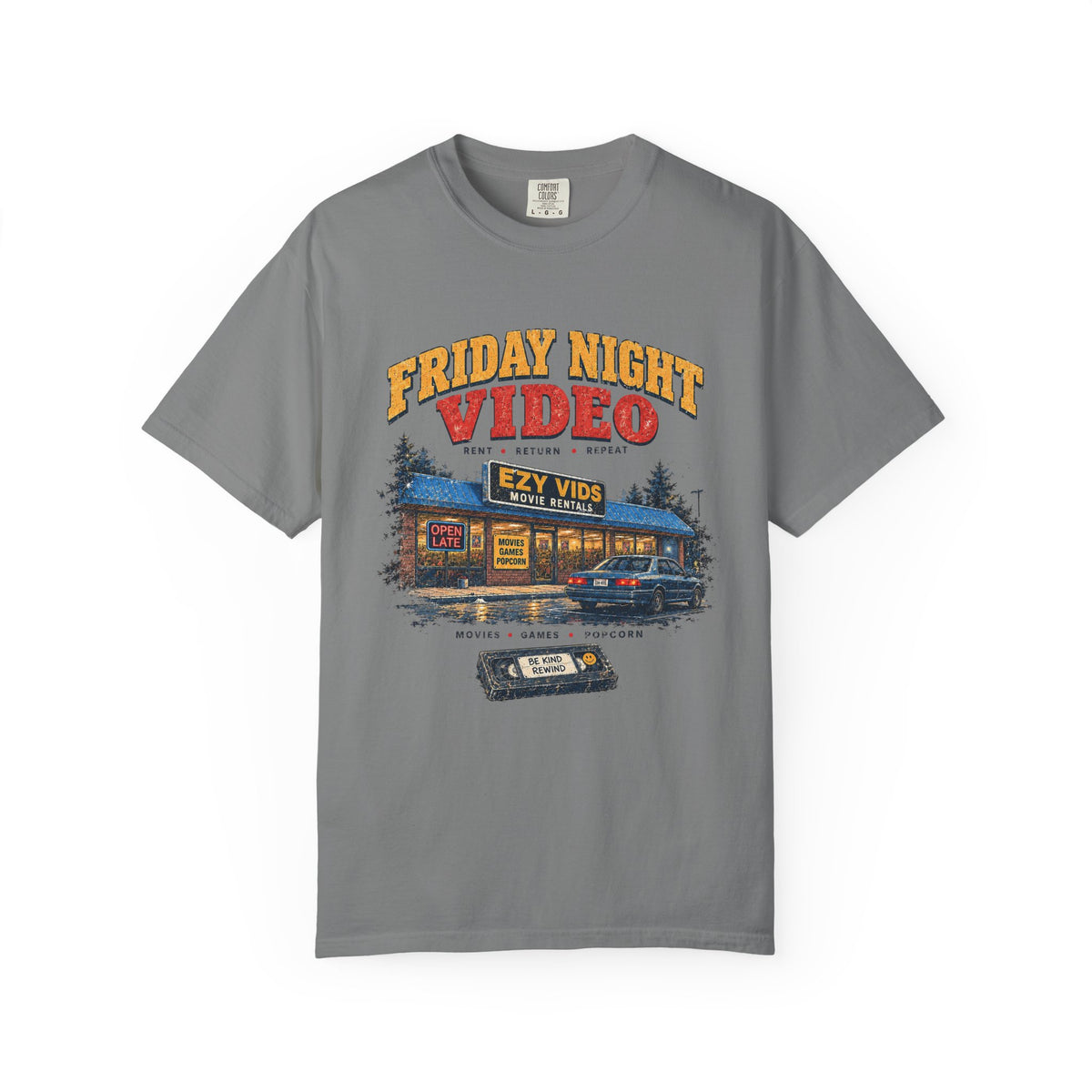Friday Night Video — Vintage VHS Graphic Tee