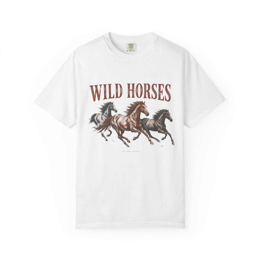 Wild Horses — Vintage Western Horse Graphic Tee