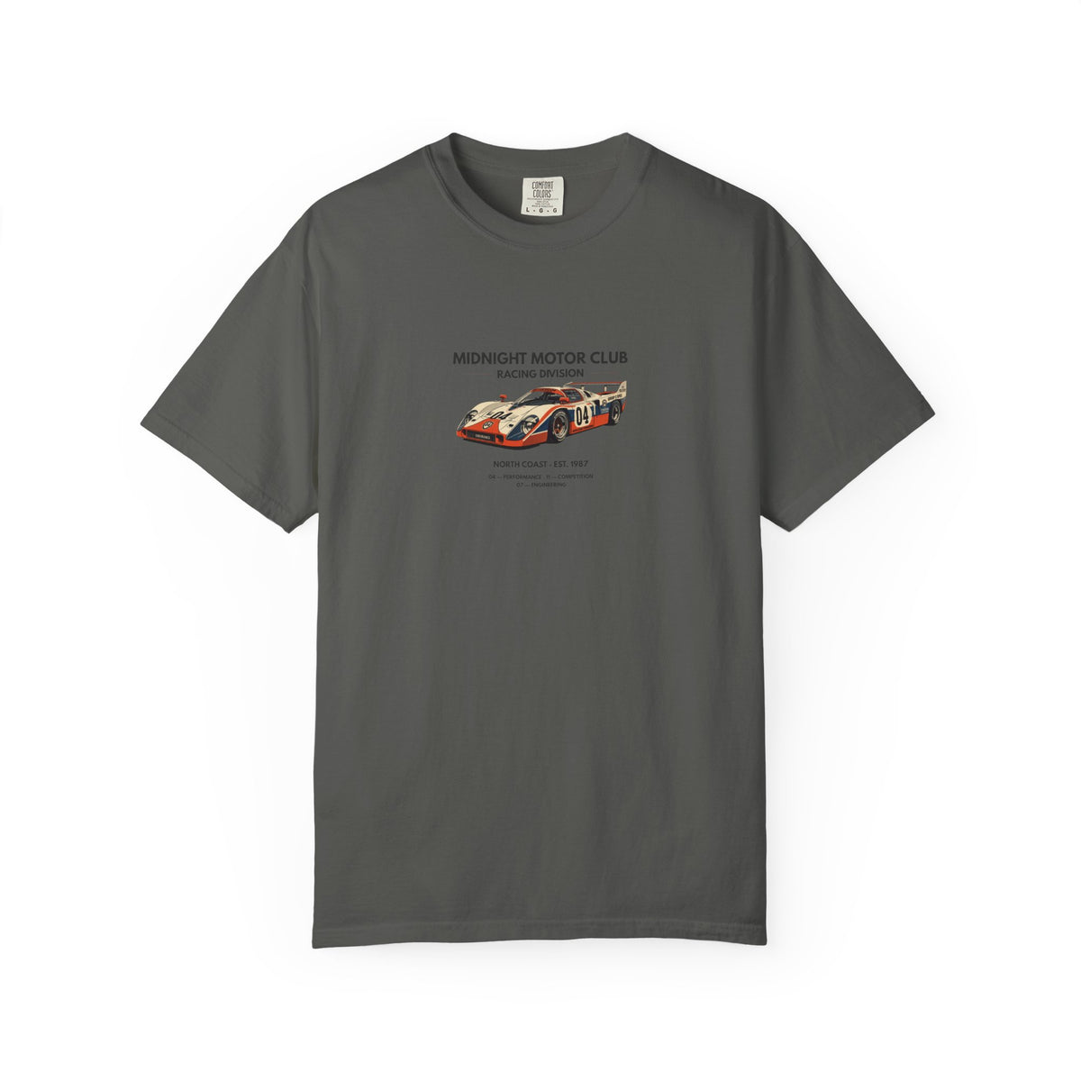 Midnight Motor Club — Double-Sided Vintage Motorsport Tee