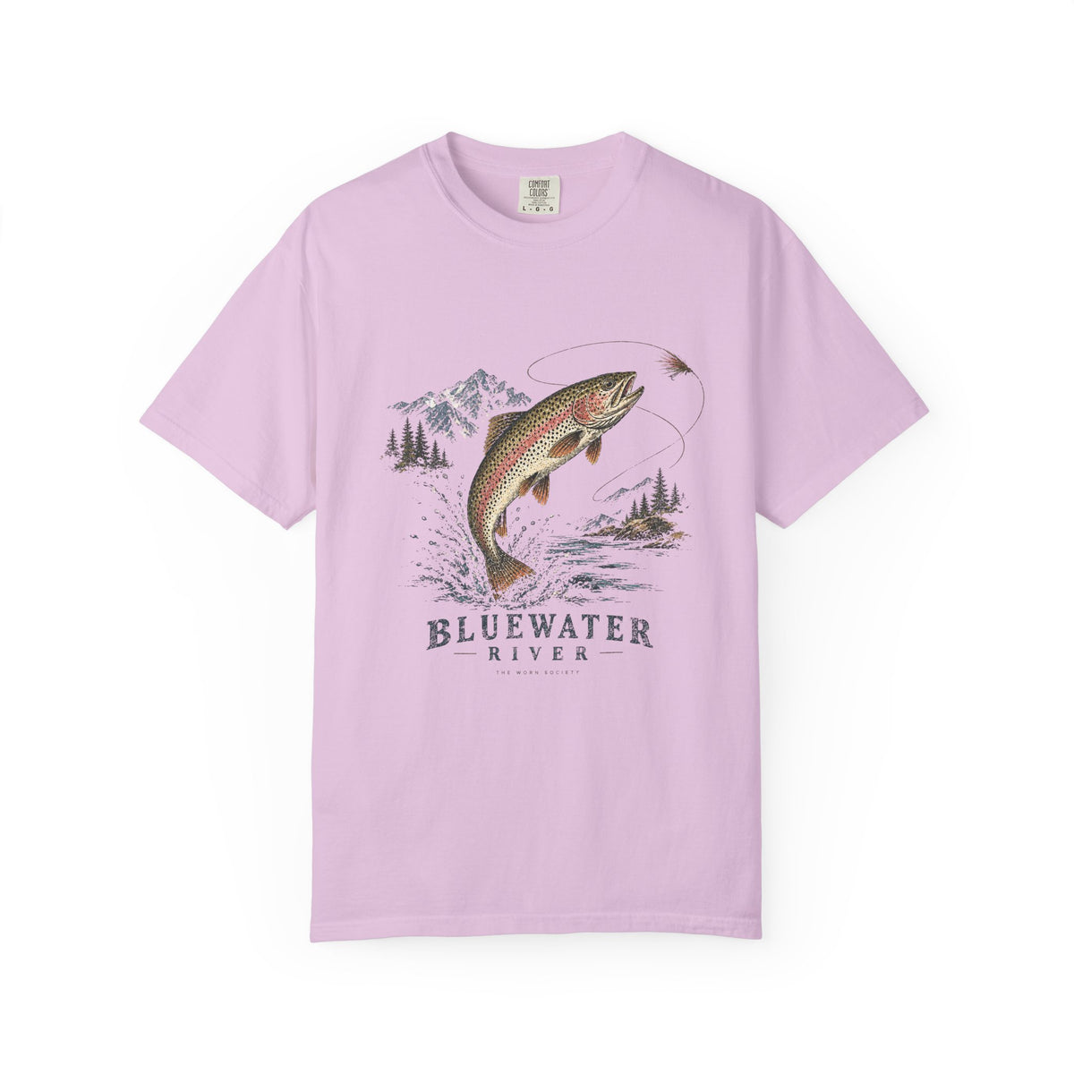 Bluewater River — Vintage Fly Fishing Graphic Tee
