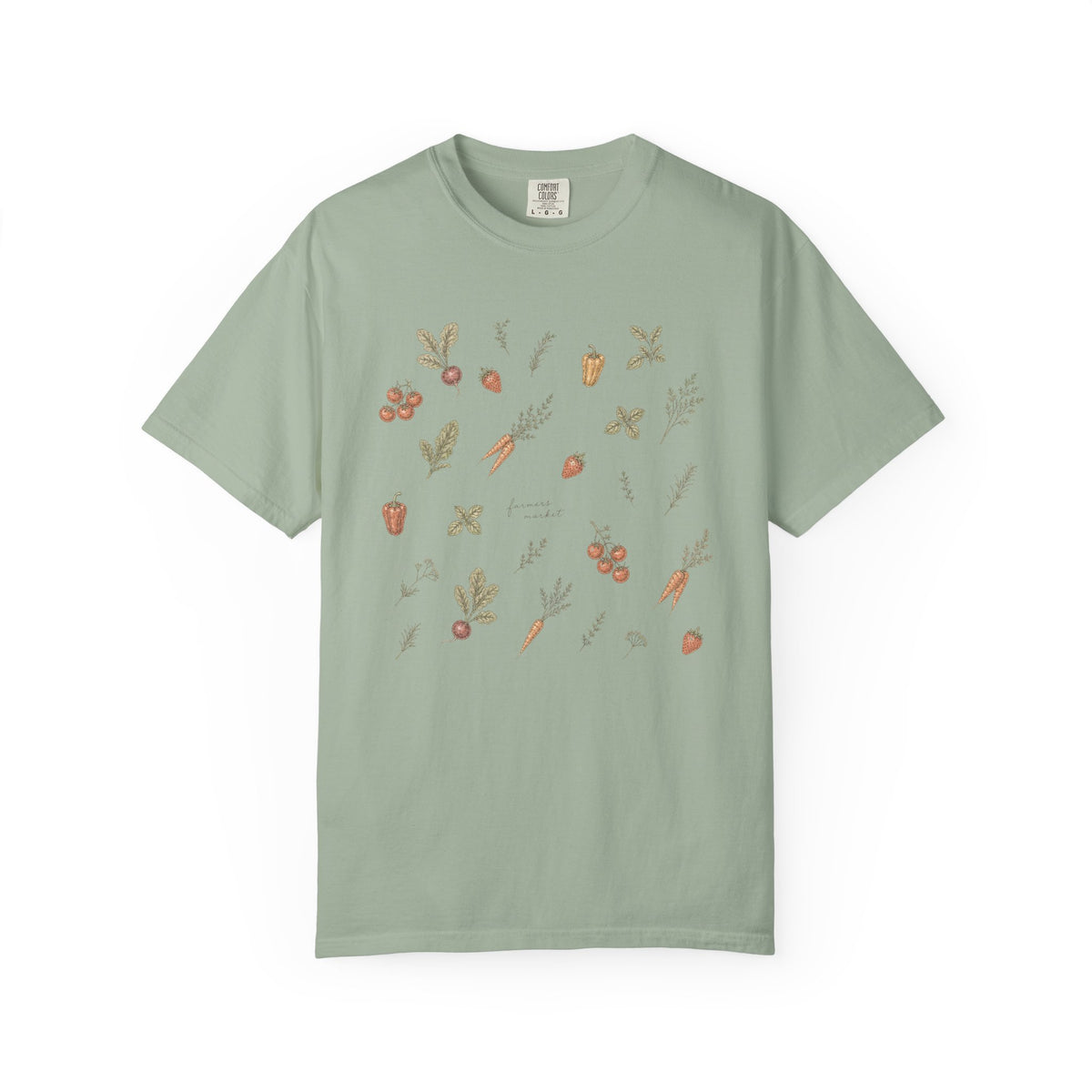 FARMERS MARKET — Vintage Botanical Graphic Tee