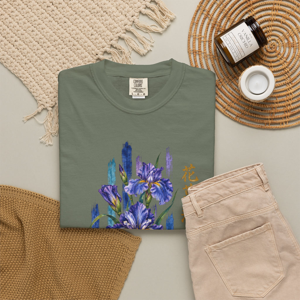 Japanese Iris — Botanical Graphic Tee