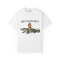 Ride It Like You Stole It — Cowgirl & Alligator Graphic Tee