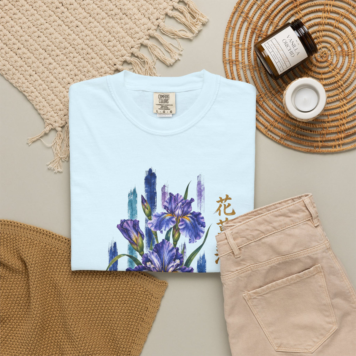 Japanese Iris — Botanical Graphic Tee