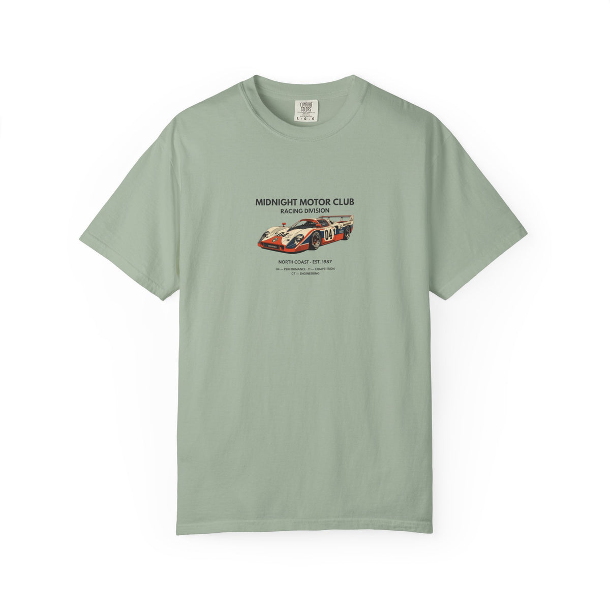 Midnight Motor Club — Double-Sided Vintage Motorsport Tee
