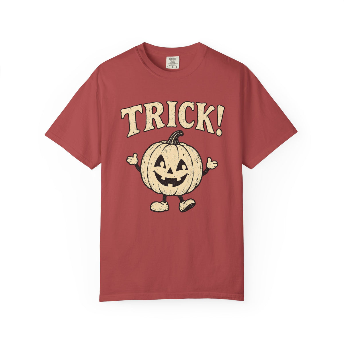 TRICK! — Vintage Jack-O'-Lantern Halloween Graphic Tee