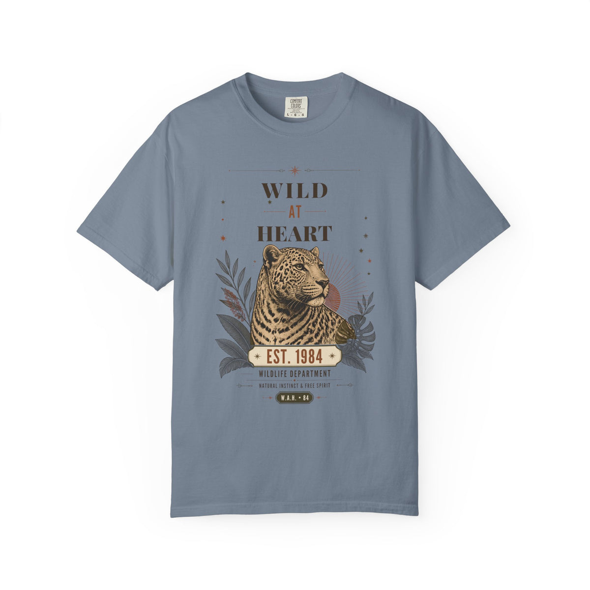 Wild at Heart — Vintage Leopard Graphic Tee