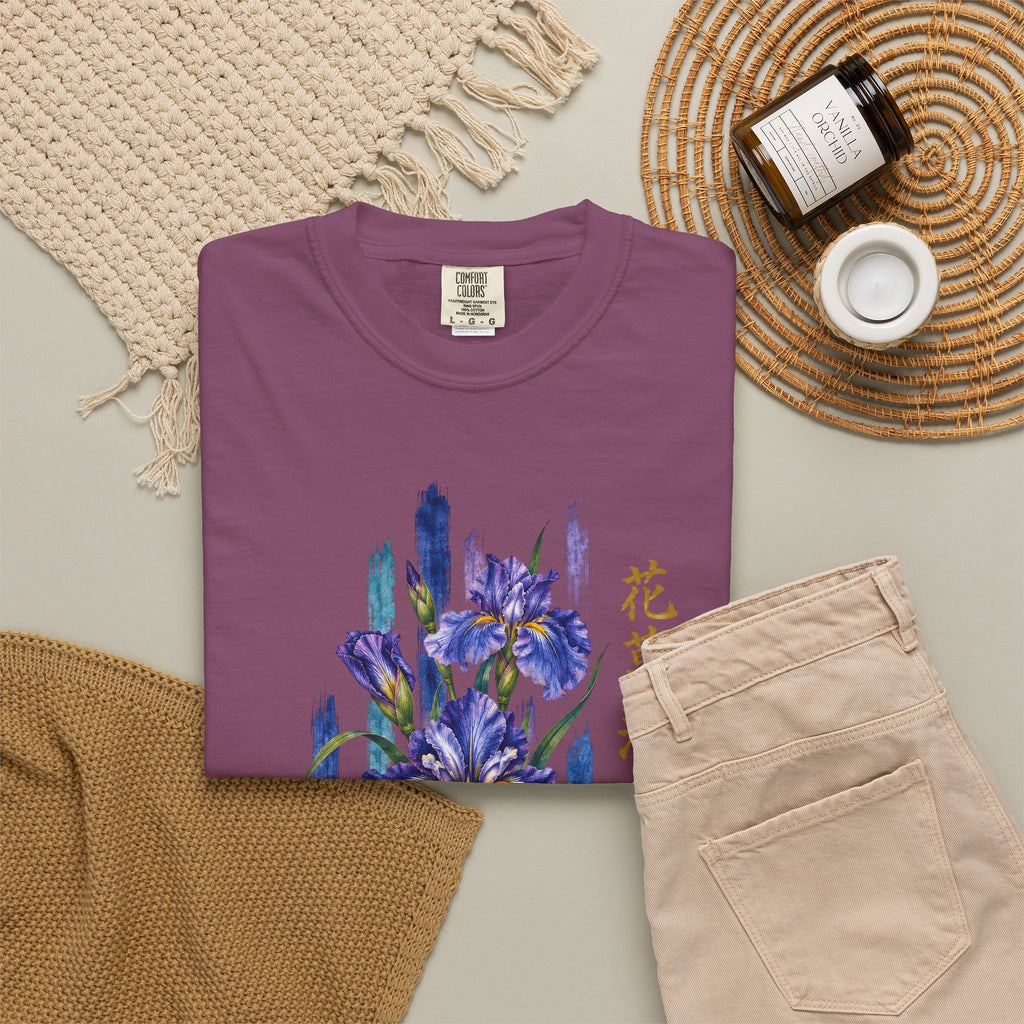 Japanese Iris — Botanical Graphic Tee