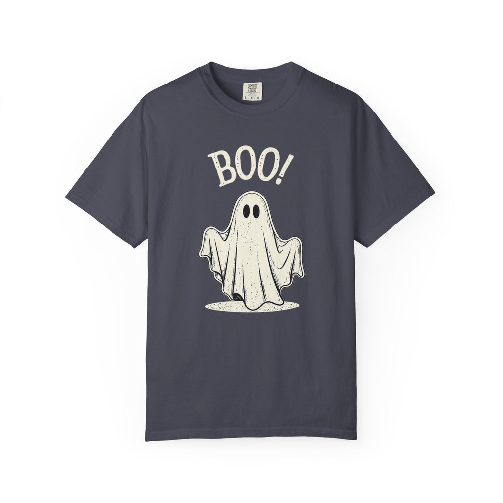 BOO! — Vintage Ghost Halloween Graphic Tee