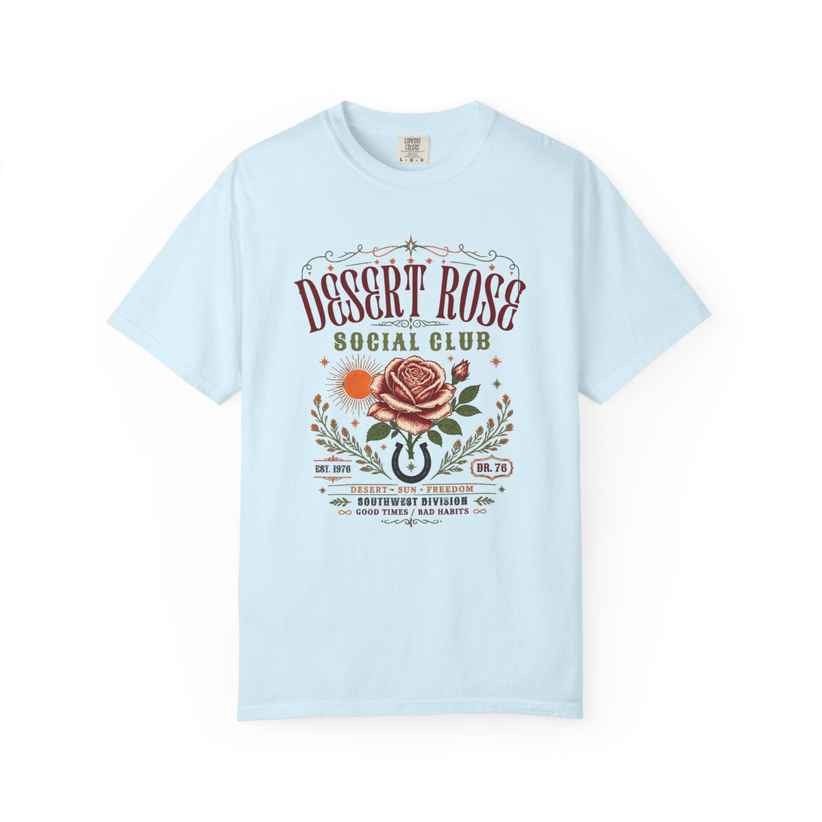 Desert Rose Social Club — Vintage Rose Graphic Tee