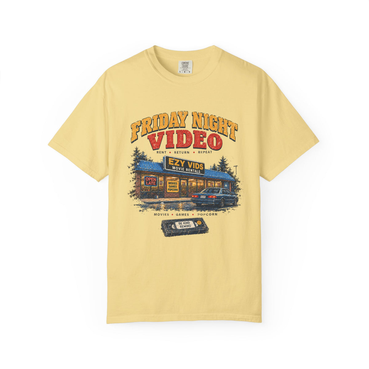 Friday Night Video — Vintage VHS Graphic Tee