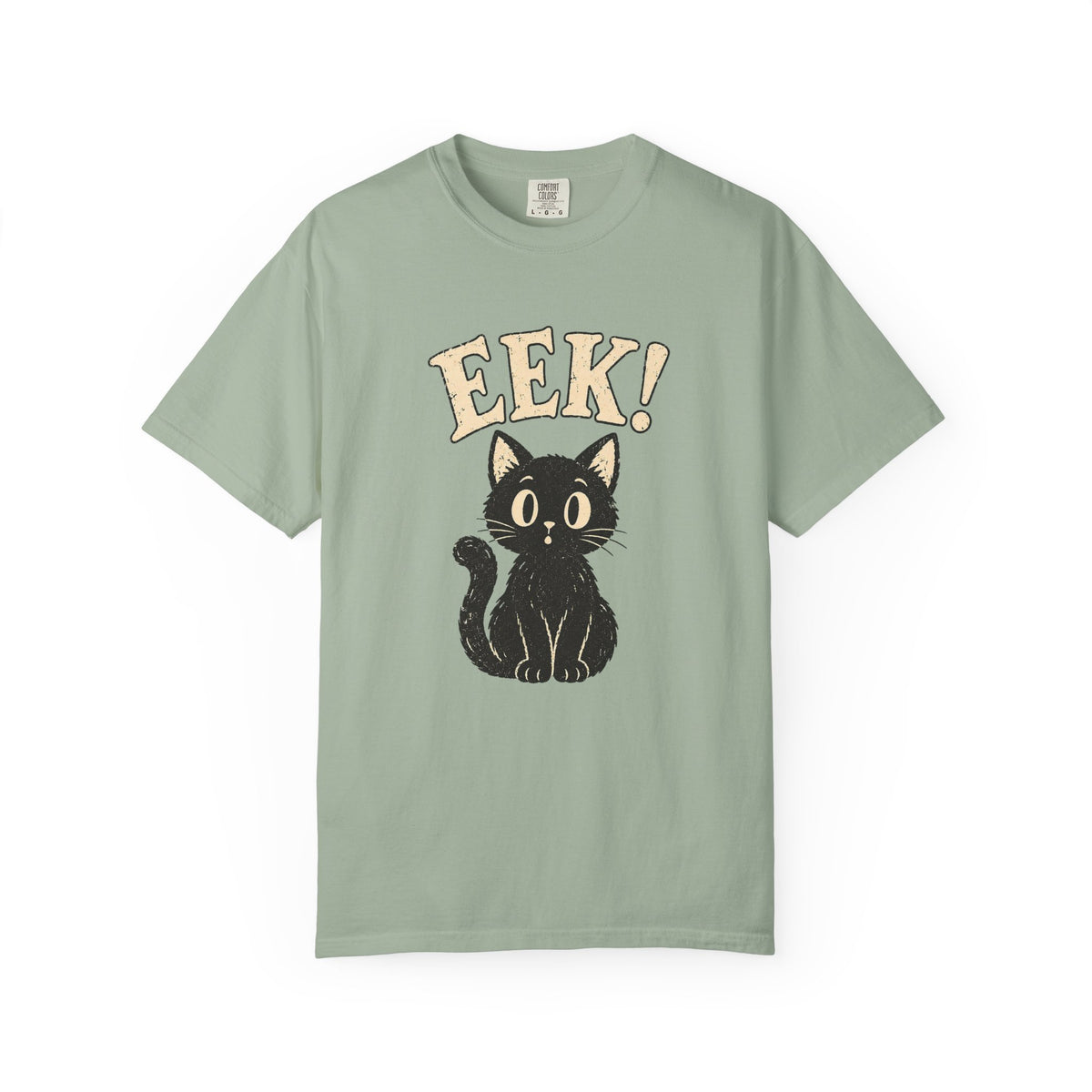 EEK! — Vintage Black Cat Halloween Graphic Tee