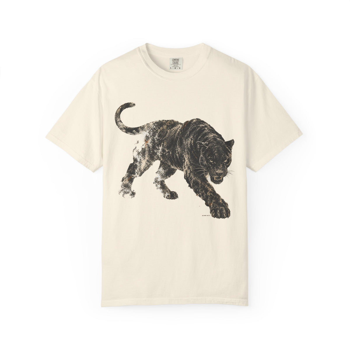 Black Panther — Vintage Wildlife Graphic Tee