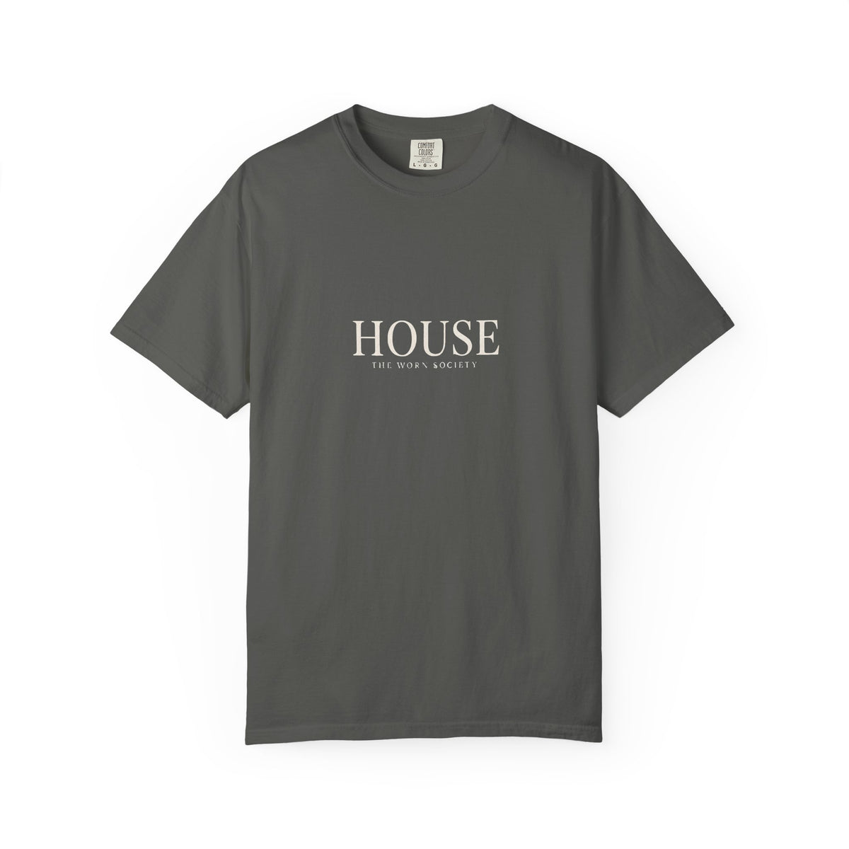 House — Vintage Playing Card Suits Graphic Tee
