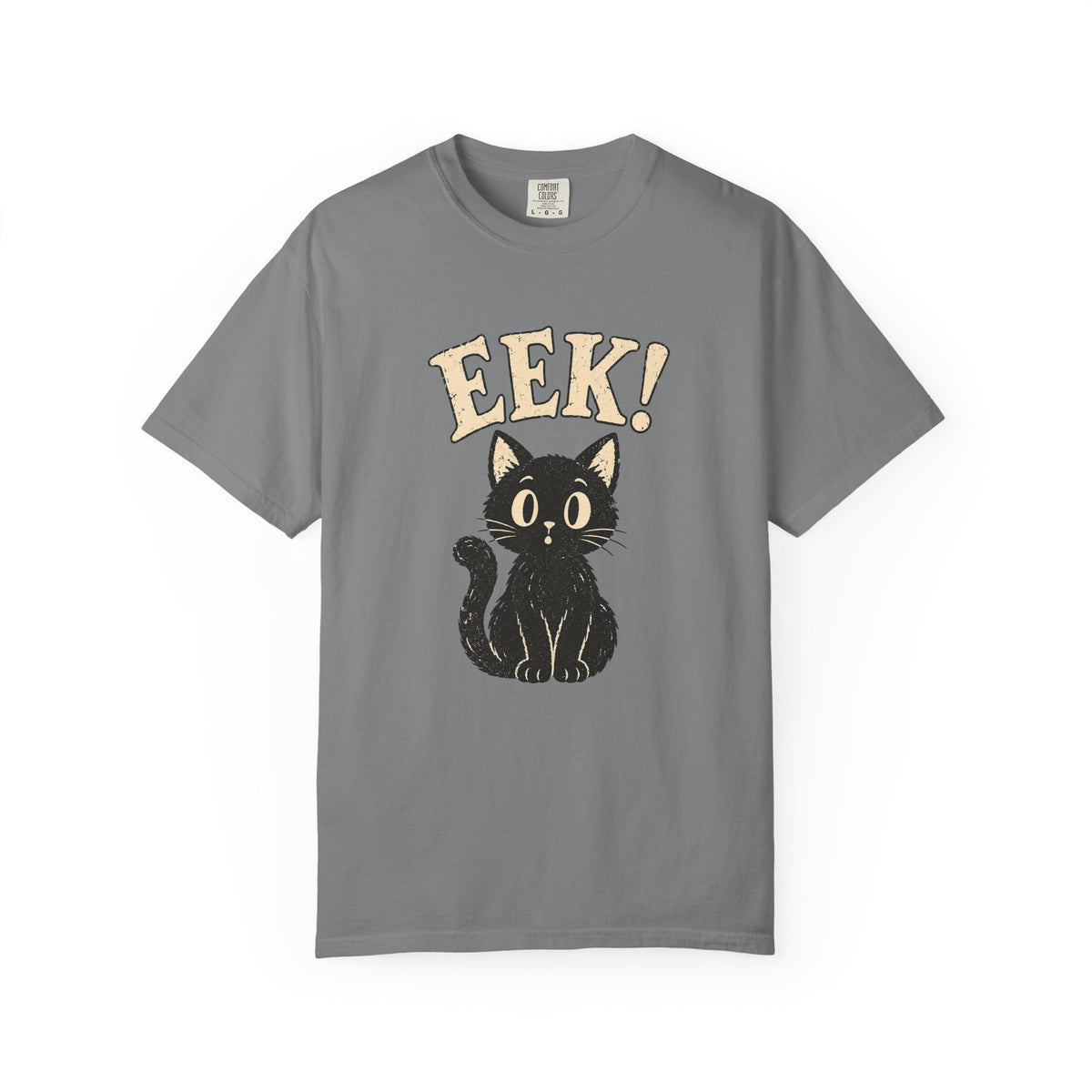 EEK! — Vintage Black Cat Halloween Graphic Tee
