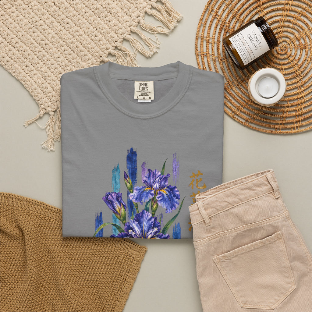 Japanese Iris — Botanical Graphic Tee