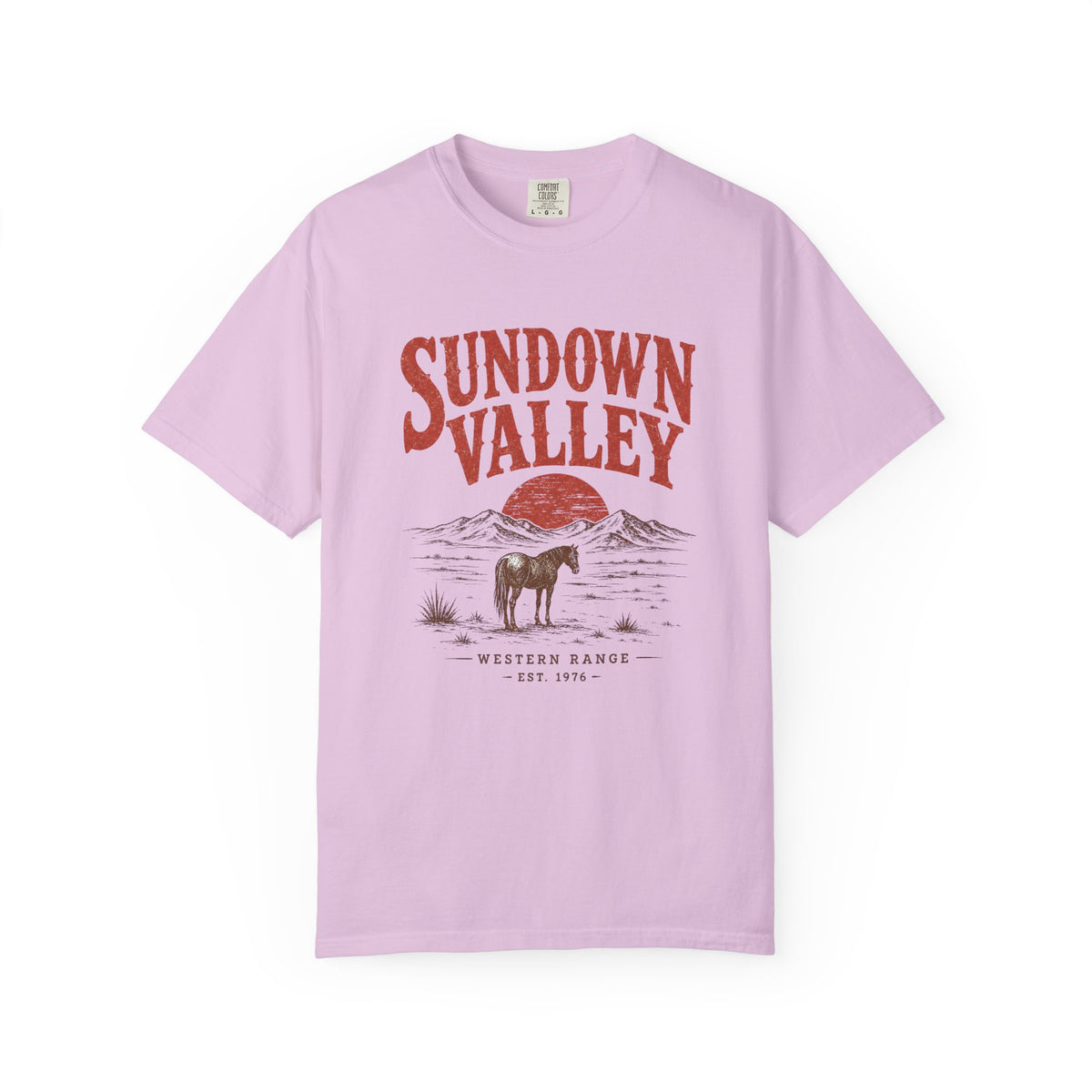 Sundown Valley — Vintage Western Horse Graphic Tee