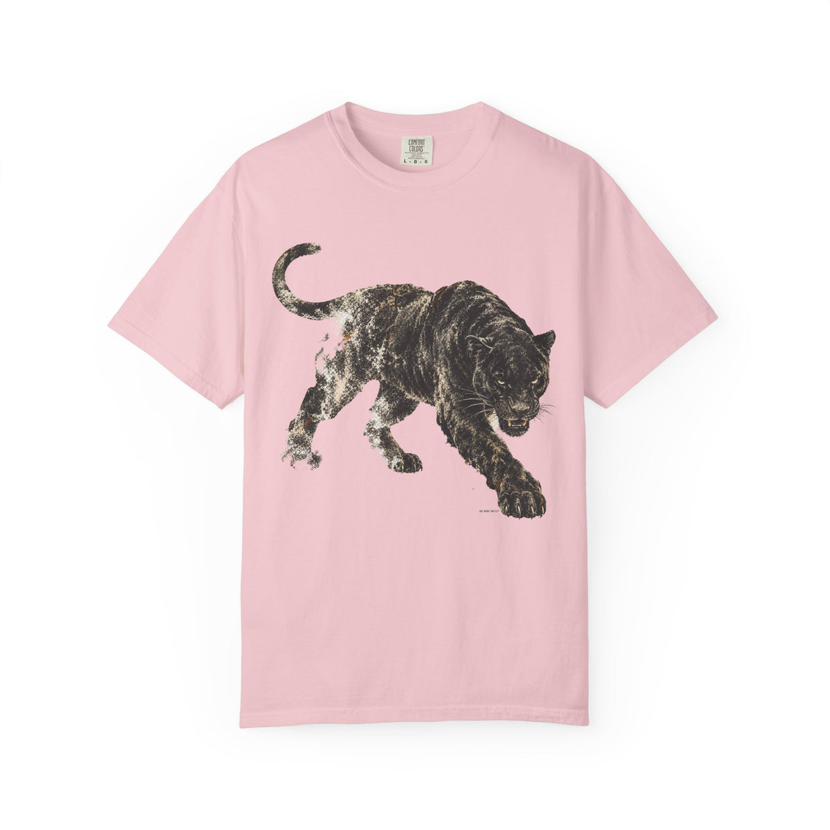 Black Panther — Vintage Wildlife Graphic Tee
