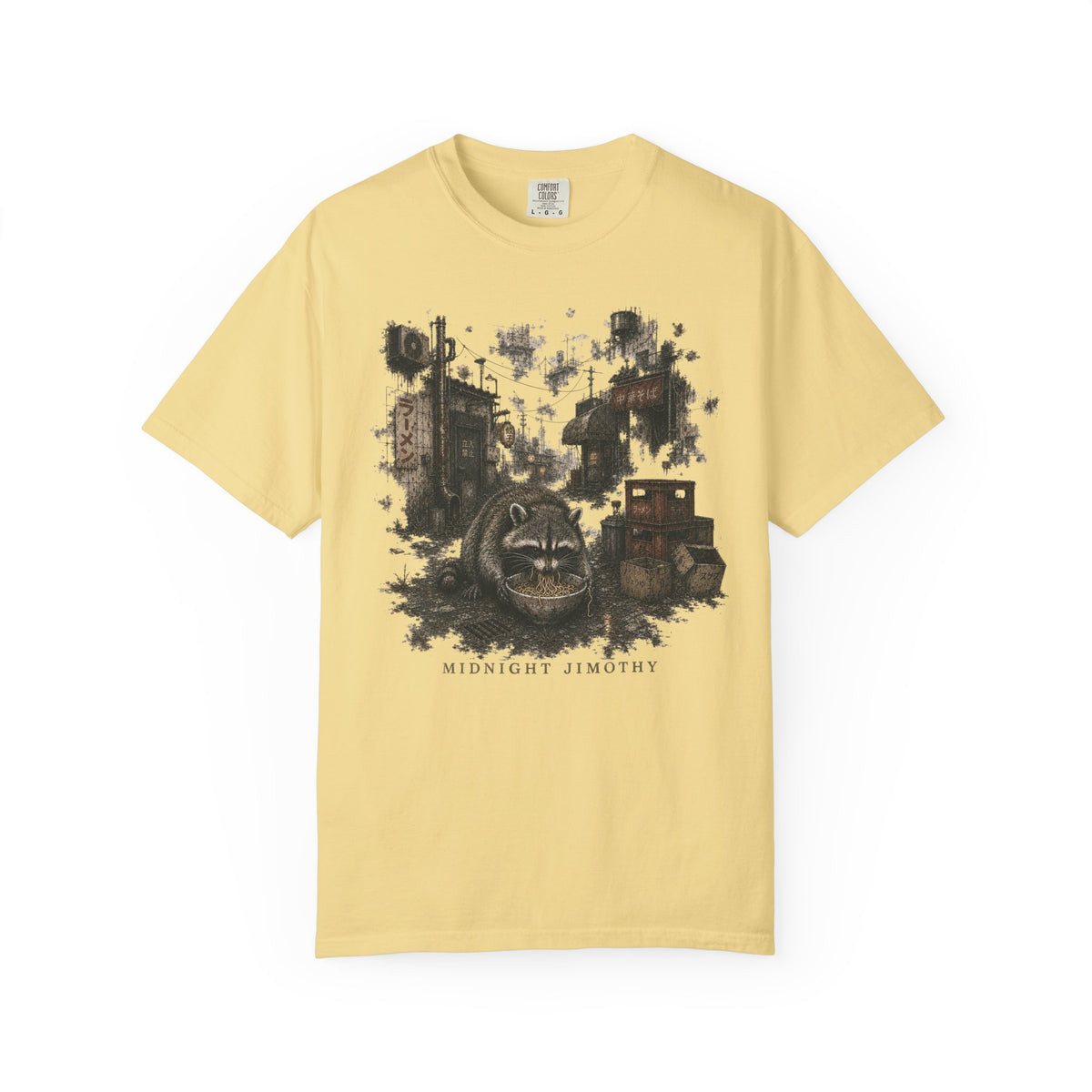 MIDNIGHT JIMOTHY — Vintage Raccoon Graphic Tee
