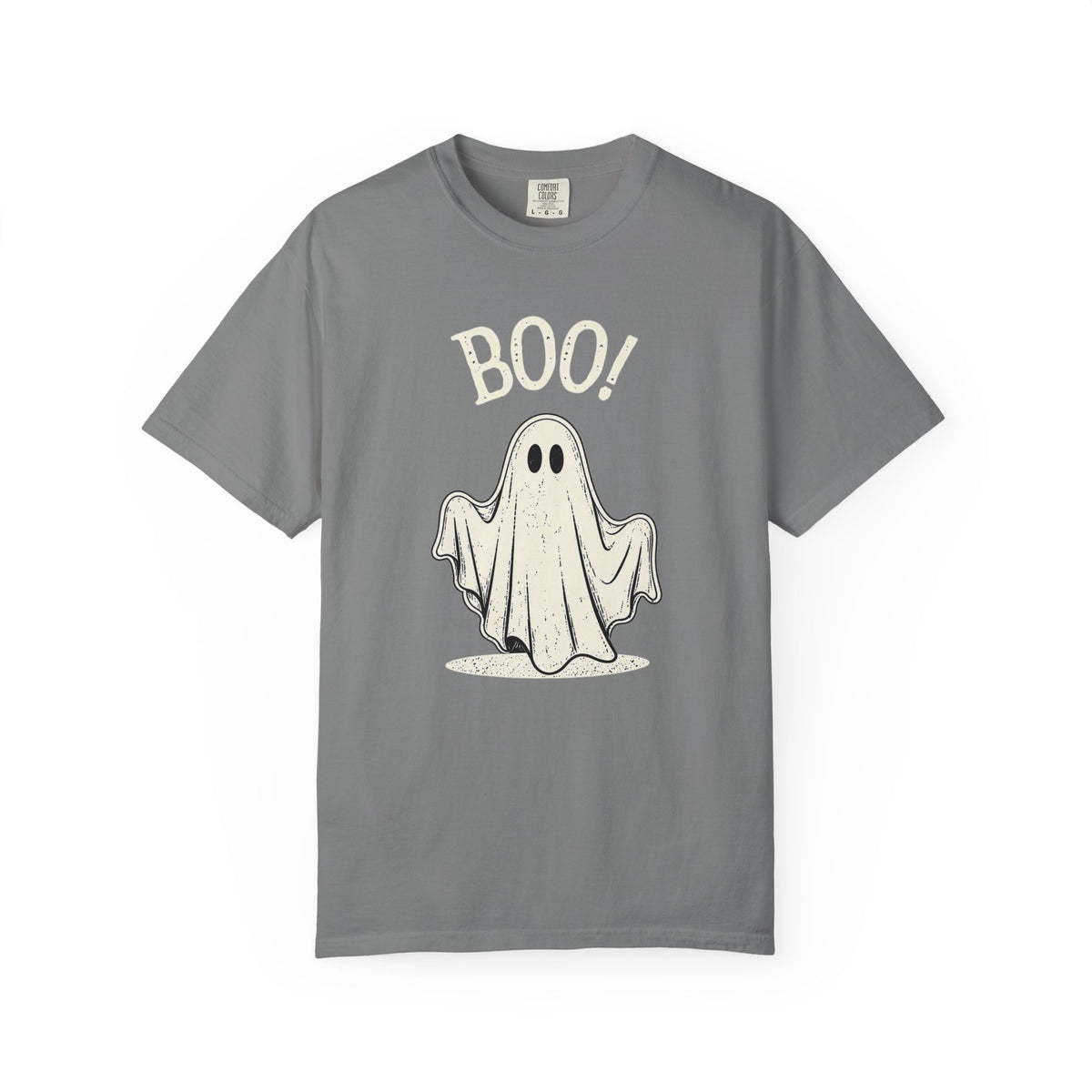 BOO! — Vintage Ghost Halloween Graphic Tee