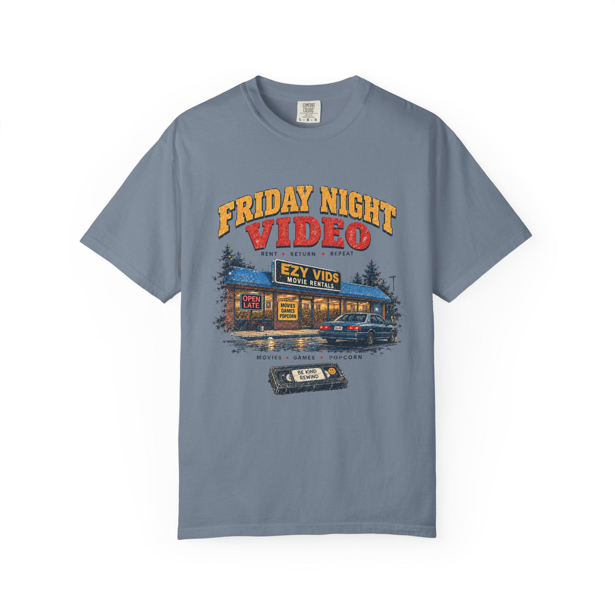 Friday Night Video — Vintage VHS Graphic Tee