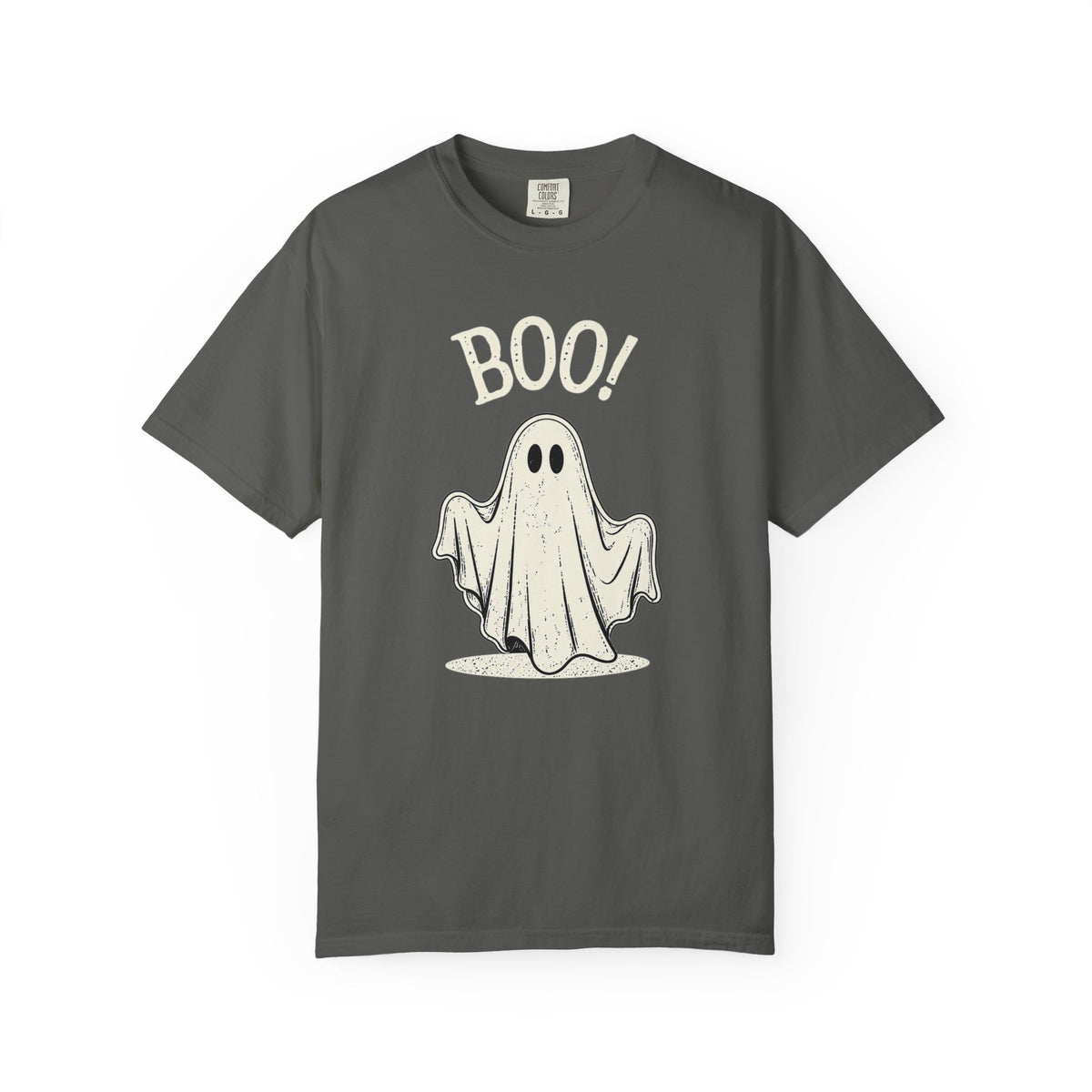 BOO! — Vintage Ghost Halloween Graphic Tee