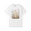 Ghost & Wildflowers — Vintage Halloween Graphic Tee