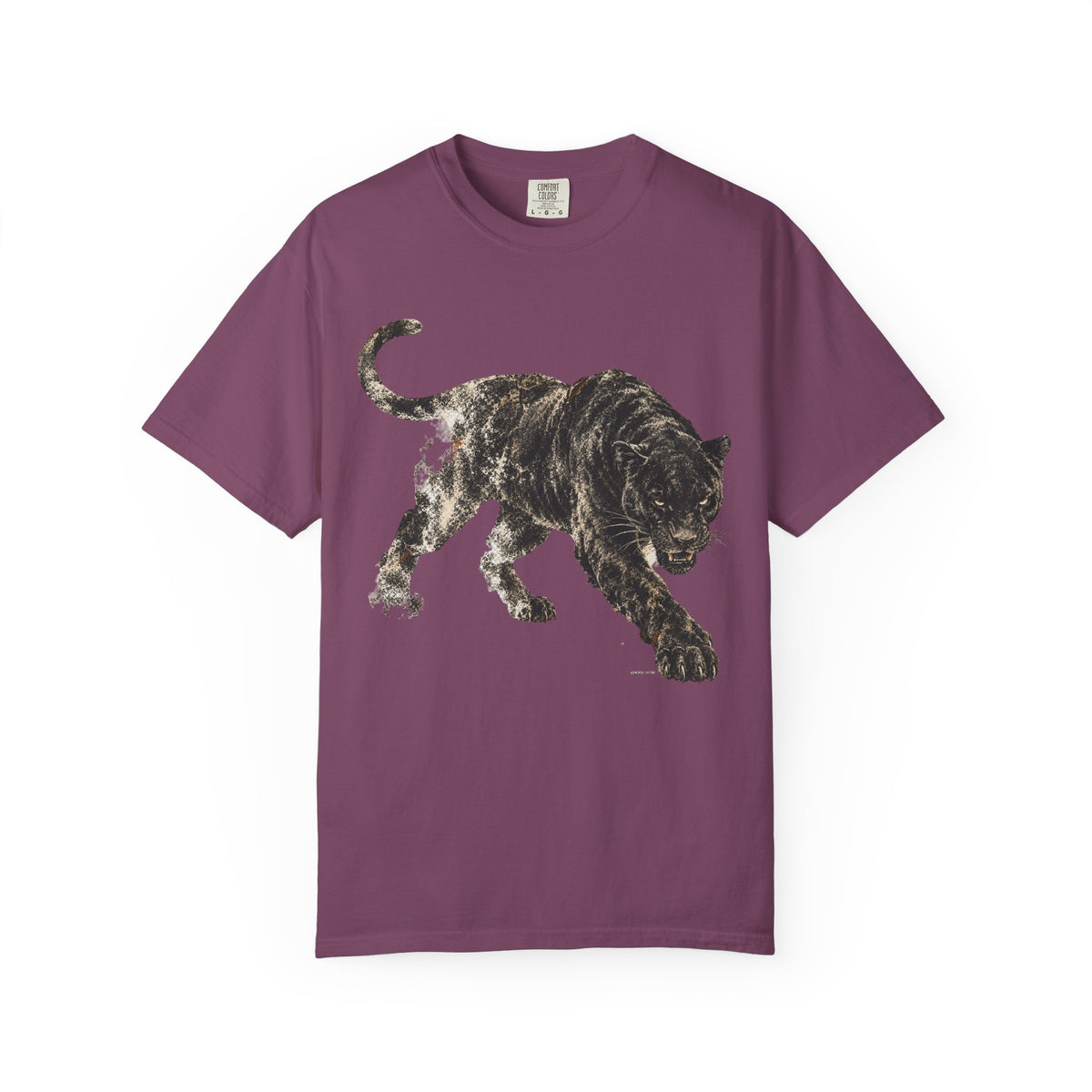 Black Panther — Vintage Wildlife Graphic Tee