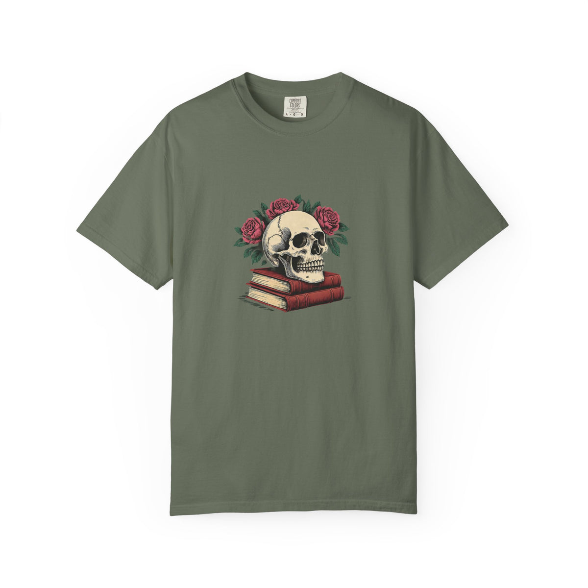 Skull & Roses — Vintage Gothic Graphic Tee