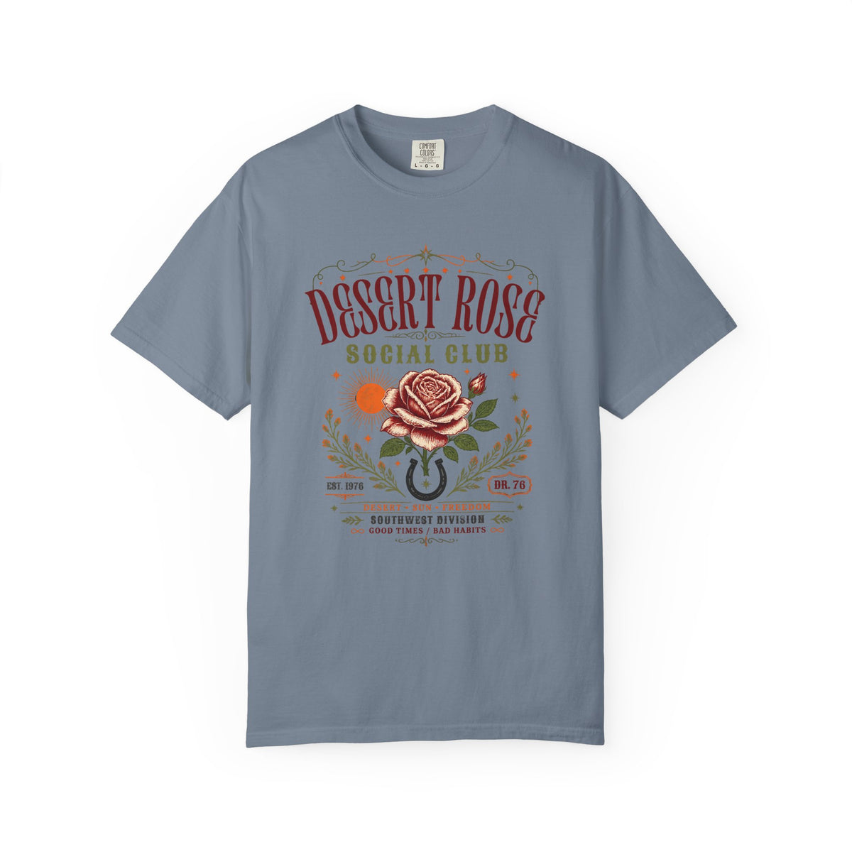 Desert Rose Social Club — Vintage Rose Graphic Tee