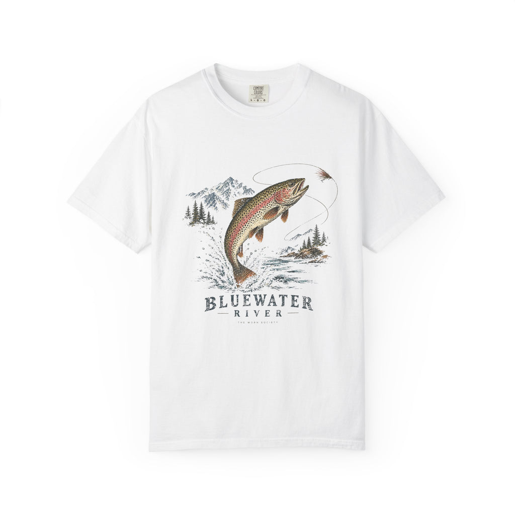 Bluewater River — Vintage Fly Fishing Graphic Tee
