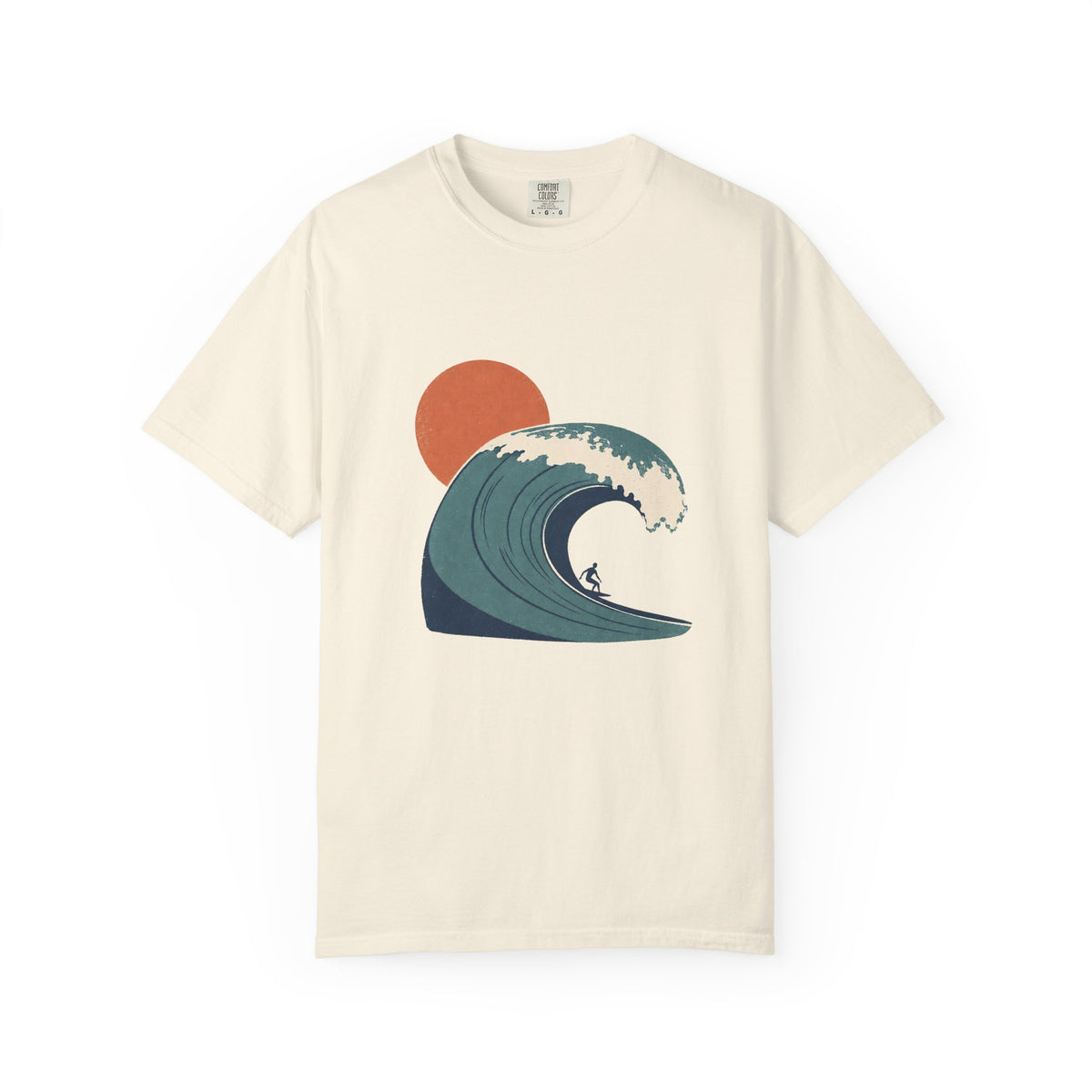 High Tide — Vintage Surf Wave Graphic Tee