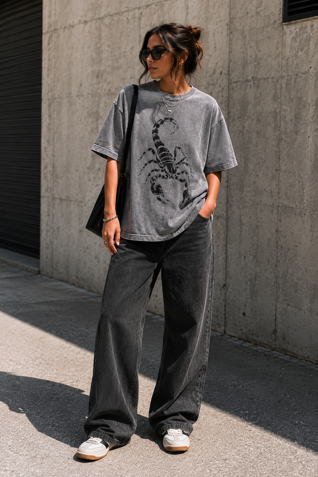 Scorpion — Vintage Washed Graphic Tee