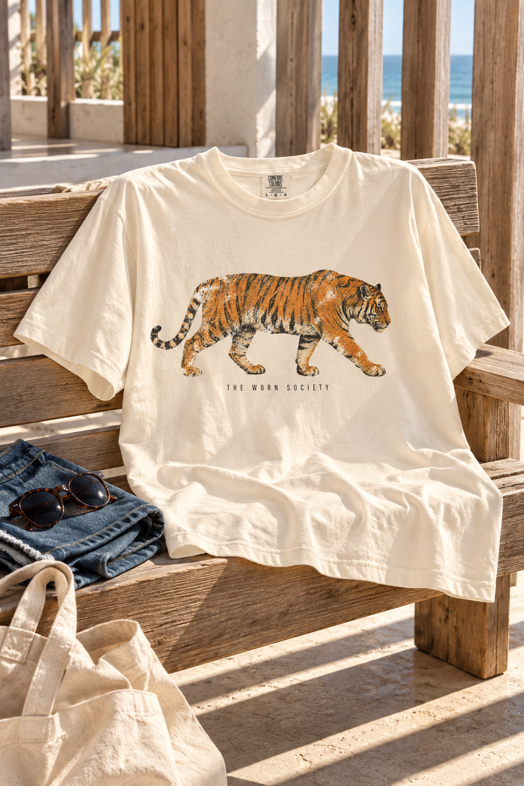 Tiger — Vintage Wildlife Graphic Tee