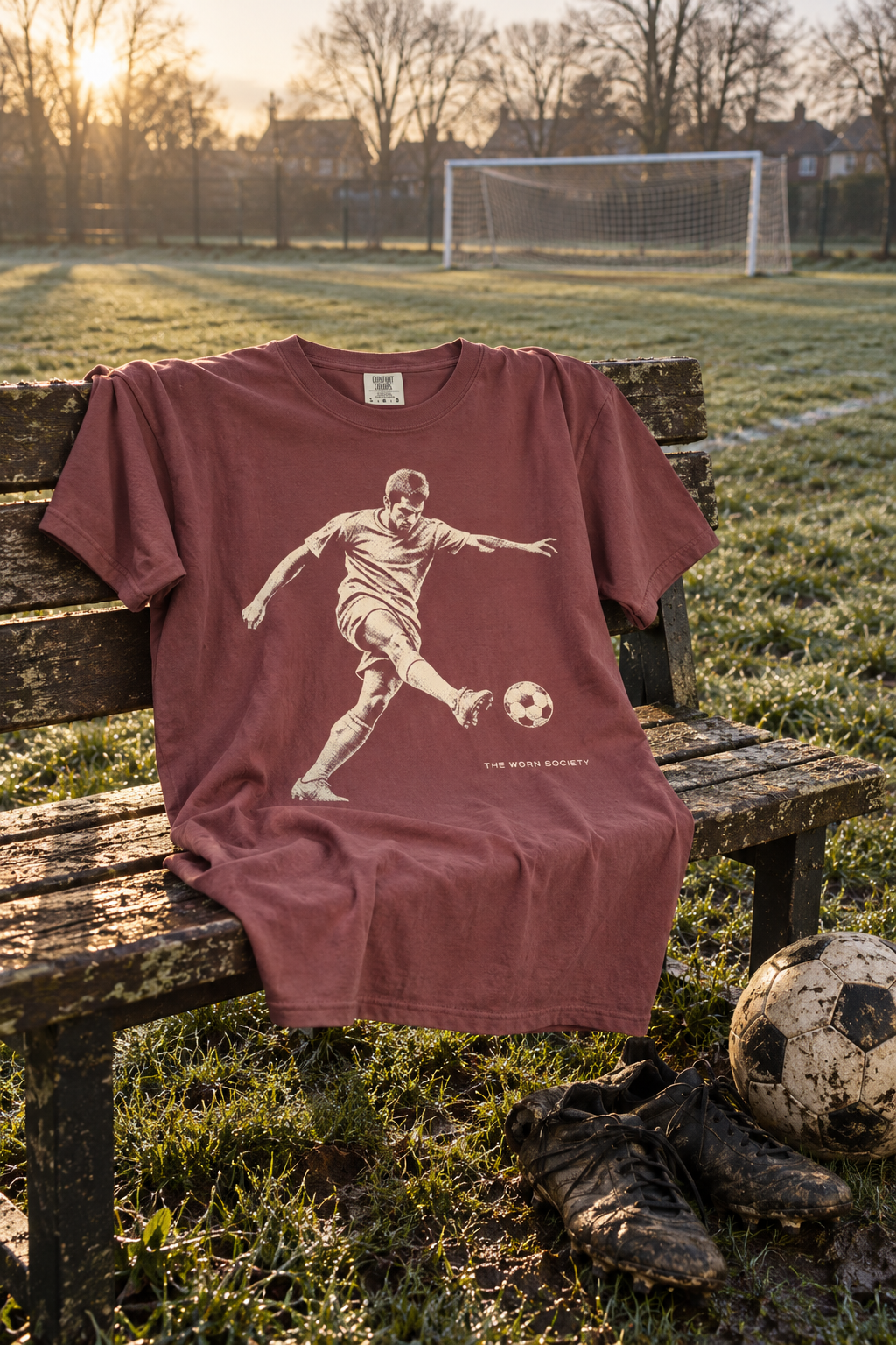 Game Day — Vintage Soccer Graphic Tee