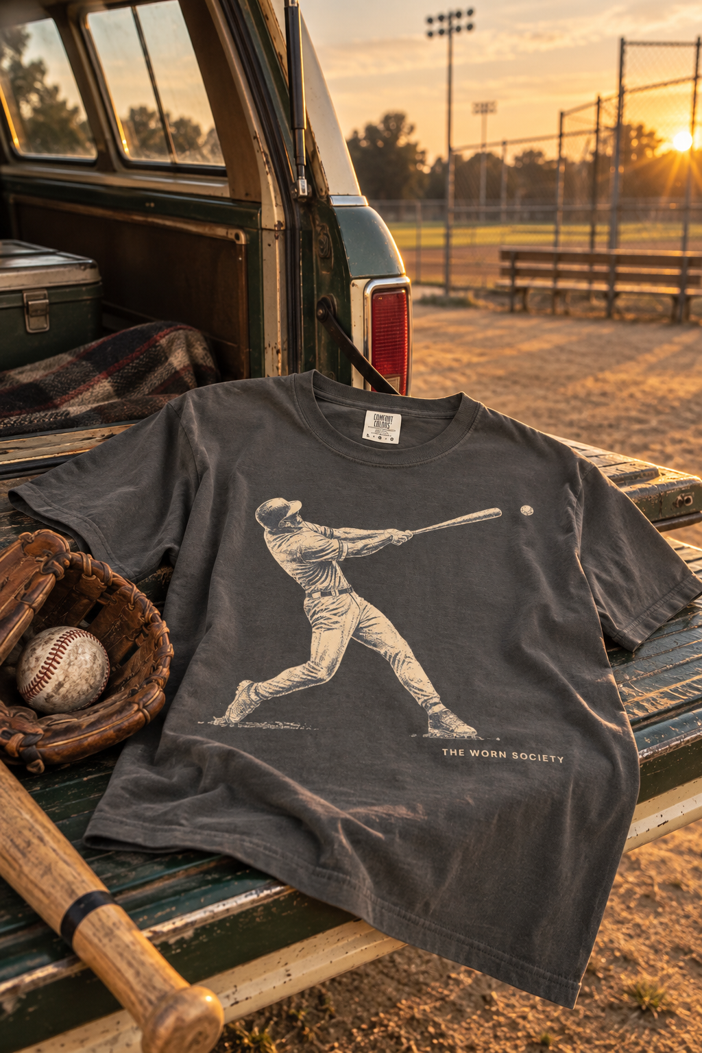 Game Day — Vintage Baseball Graphic Tee