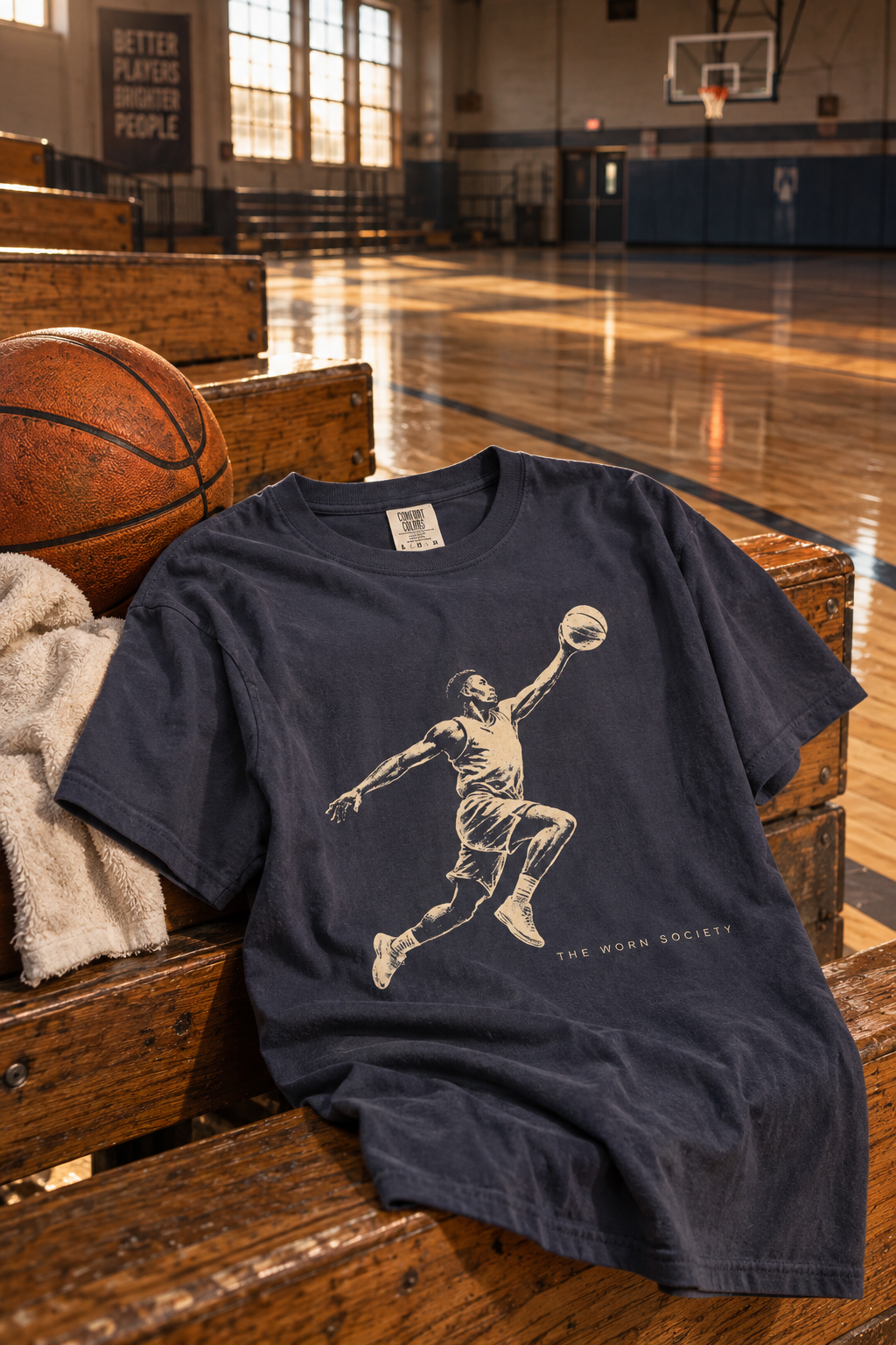 Game Day — Vintage Basketball Graphic Tee