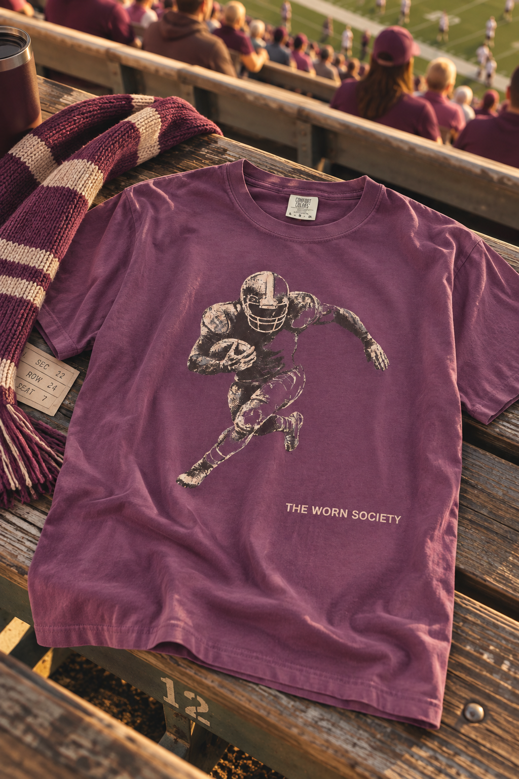 Game Day — Vintage American Football Graphic Tee
