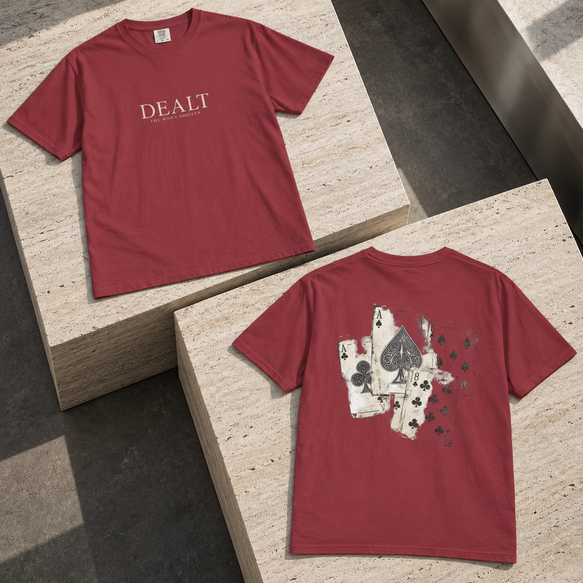 Dealt — Vintage Dead Man’s Hand Graphic Tee