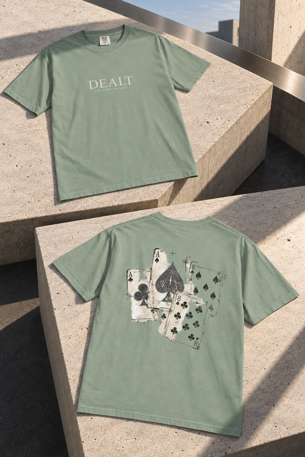 Dealt — Vintage Dead Man’s Hand Graphic Tee