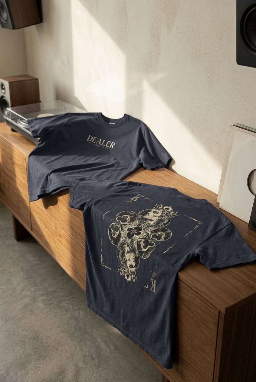 Dealer — Vintage King of Clubs Graphic Tee