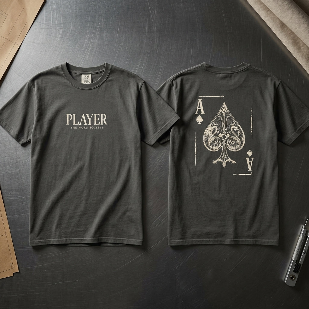Player — Vintage Ace of Spades Graphic Tee