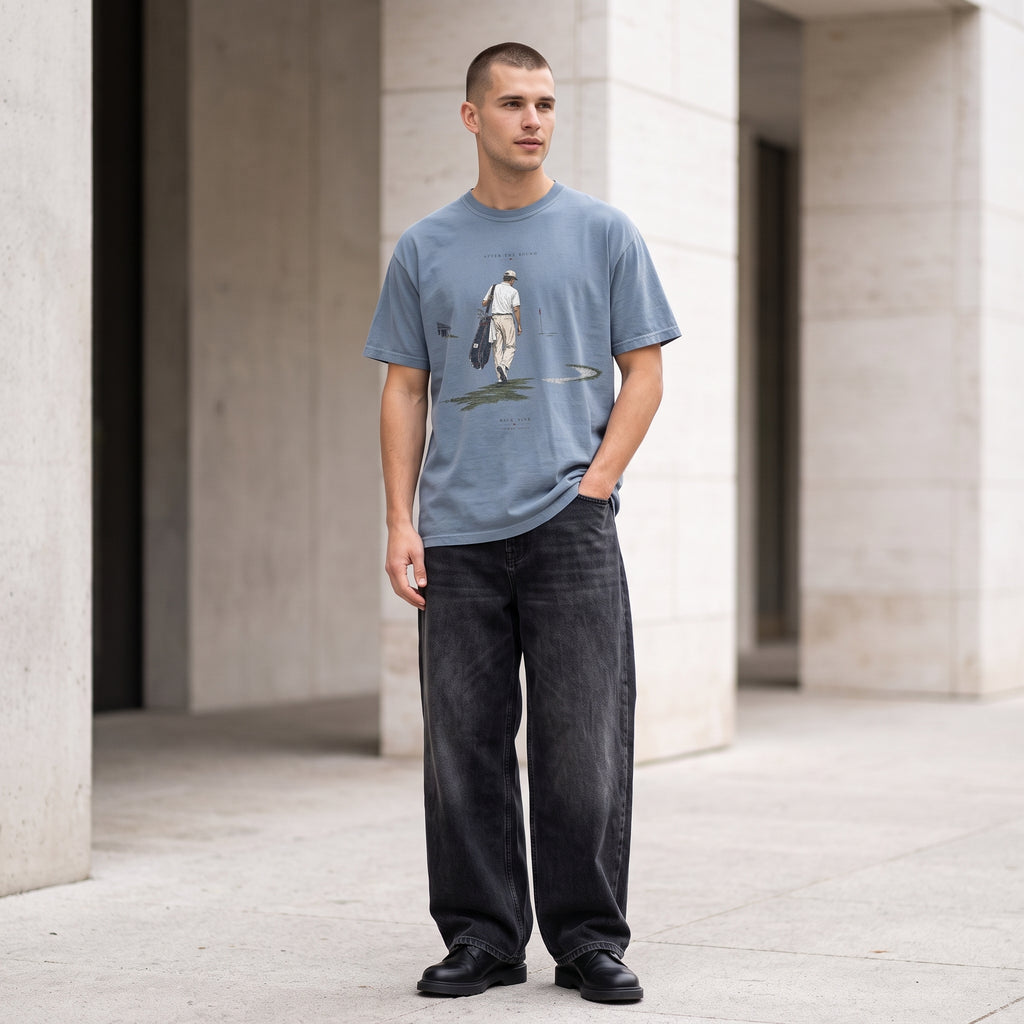 After the Round — Vintage Golf Graphic Tee